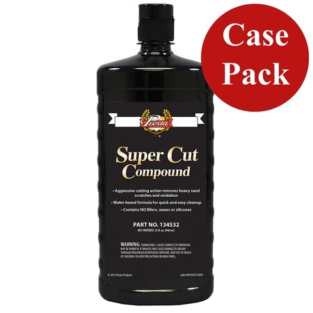 Presta Super Cut Compound - 32oz - 134532CASE